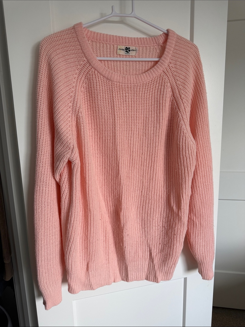 Vintage Hudson’s Bay Pink Knit Sweater - Picture 2 of 6